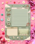 Sage Cottage Planner Digital Printable Planner