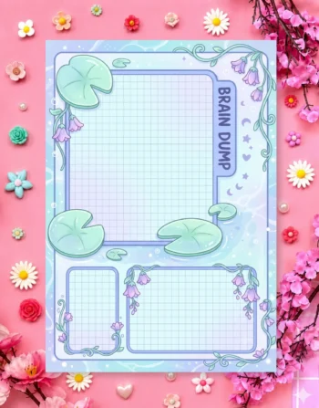 Meadow Frog Digital Printable Planner