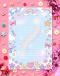 Rainbow Heartland Digital Printable Planner