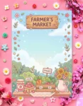 Harvest Market Day Digital Printable Planner