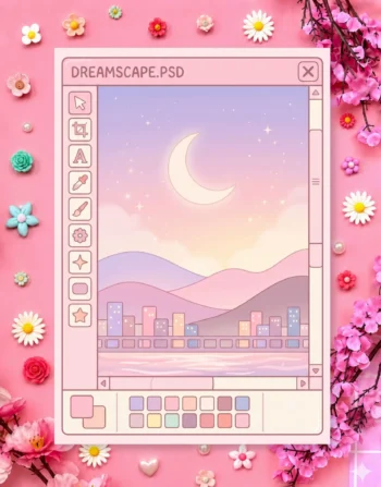 Dreamscape Editor Digital Printable Planner