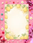 Lemon Blossom Digital Printable Planner
