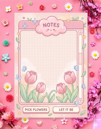Tulip Memoir Digital Printable Planner