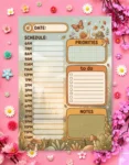 Autumn Garden Planner Digital Printable Planner